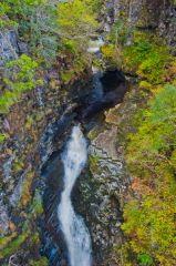 The swiftly flowing river