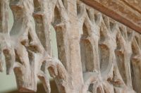 Cowlinge, St Margaret of Antioch Church, Screen tracery