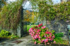 Entrance to the gardens