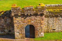 The main gate to the outer ward