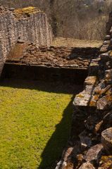 The caponier from above