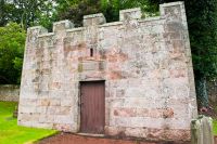 Mort house in the churchyard