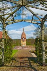 Cressing Temple Barns and Gardens, Tudor walled garden and fountain