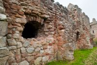Crichton Castle, Stable wall
