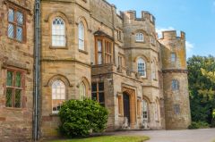 The front entrance facade