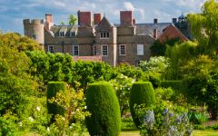 The castle from the formal gardens