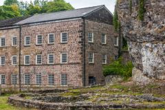 The first mill and outbuilding foundations