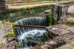 Mill Basin weir and sluice gate