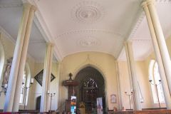 The church interior