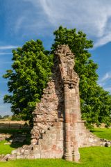 The east end of the church