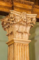 Detail of a Corinthian screen column