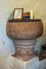 The Norman chalice font