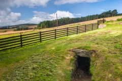 The Earth House site