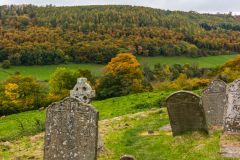 The view from the churchyard