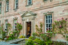 The front of the house