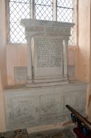 Dalham, St Mary's Church, Thomas Stuteville memorial