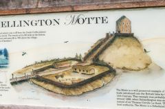 Artists impression of how the mote originally looked