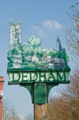 Dedham village sign