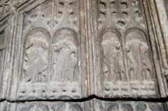 Carving detail, 16th century door