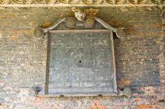 Memorial tablet, tower passage