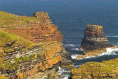 Mull Head Nature Reserve, Dramatic coastal scenery at Mull Head
