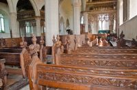 Dennington, St Mary's Church, Nave benches