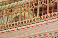 Dennington, St Mary's Church, Parclose screen canopy