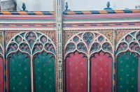 Dennington, St Mary's Church, Parclose screen panels
