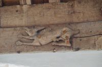 Denston, St Nicholas Church, Medieval hare carving