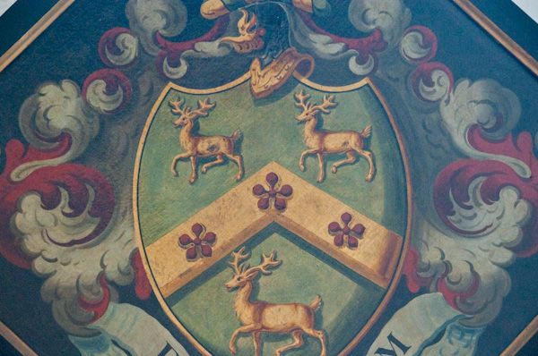 Denston, St Nicholas Church photo, Royal coat of arms