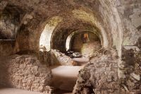 Dirleton Castle, Storage vaults