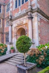 The main visitor entrance