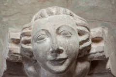 Medieval roof boss