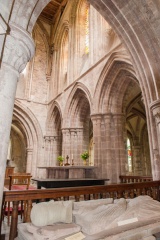 Roger Clifford effigy and the high altar