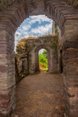 Ruins of the abbey sacristy