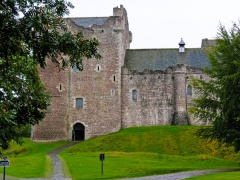 Approaching the gatehouse tower