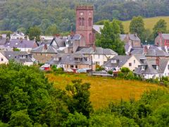 Doune Castle, View of Doune from the castle walls