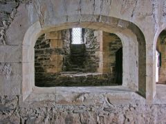Doune Castle, Archway in the castle kitchens