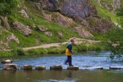 Crossing the stepping stones