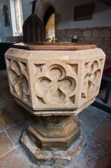 15th century Perpendicular font