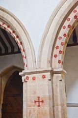 Nave arcade paintings