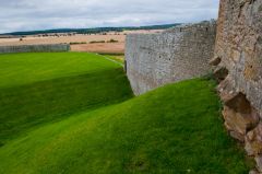 Duffus Castle, Curtain Wall