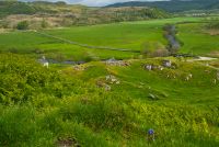 Dunadd Fort, View from top 2