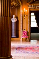 Restrained elegance defines the interiors