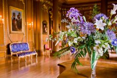 Elegant panelled interior at Duncombe