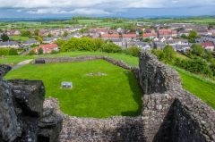 The view from the upper hall stair