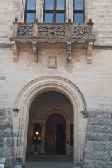 The main visitor entrance