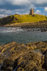 Approaching Dunstanburgh from the south