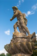 Statue in the gardens