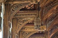 Earl Stonham, St Mary's Church, Hammerbeam roof pendants